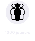 1000 joueurs